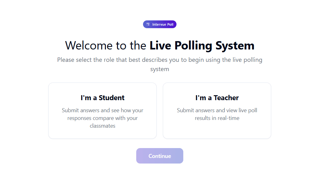 Live polling cover